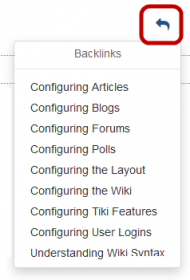 Backlinks (Related topics)