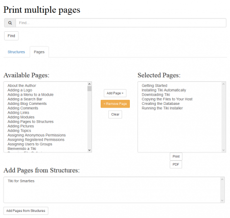 Print Multiple Pages