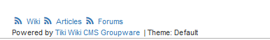 RSS feed icons